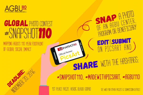 Snapshot 110 – Global photo contest –           Deadline November 20, 2016
