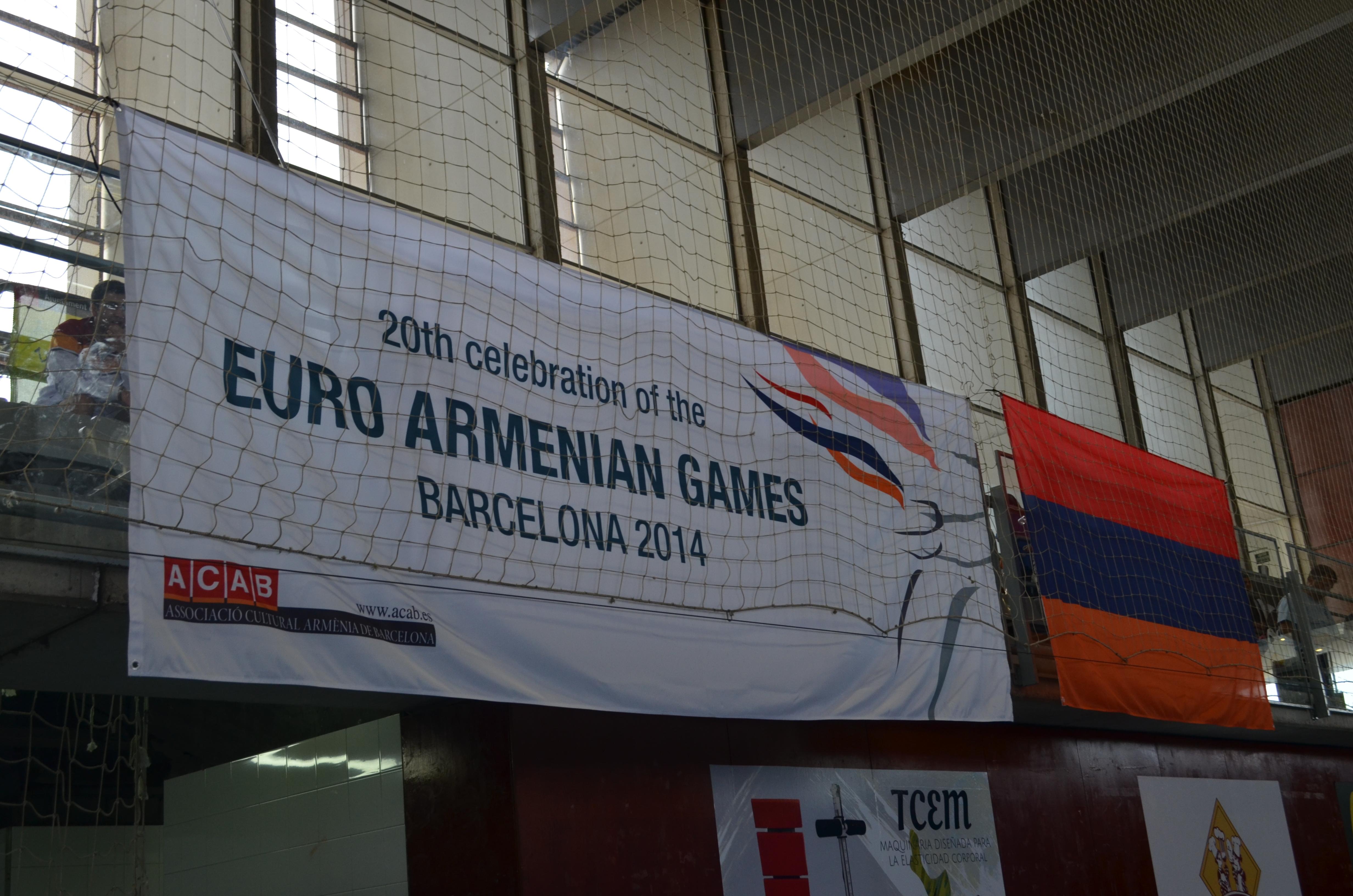 Euro-Armenian games, Barcelona, 17-20 April 2014