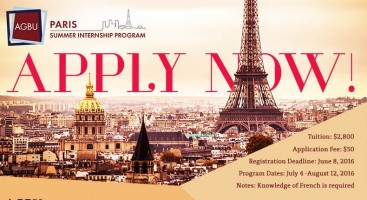 AGBU Paris Summer Internship Program is Open for Applications