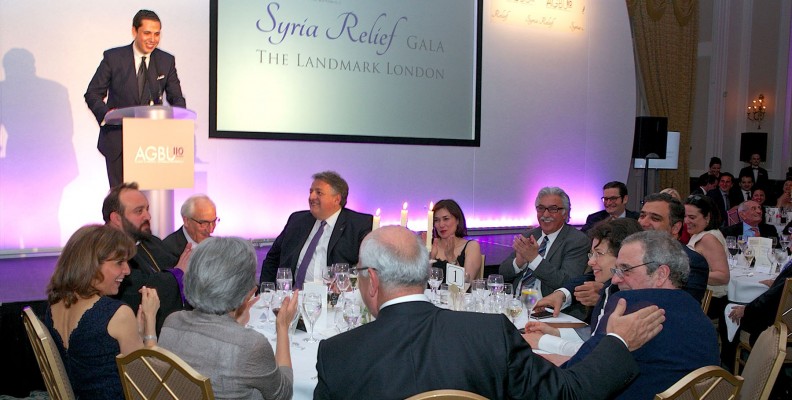 AGBU Gala in London Rouses Tremendous Support for Syrian Relief