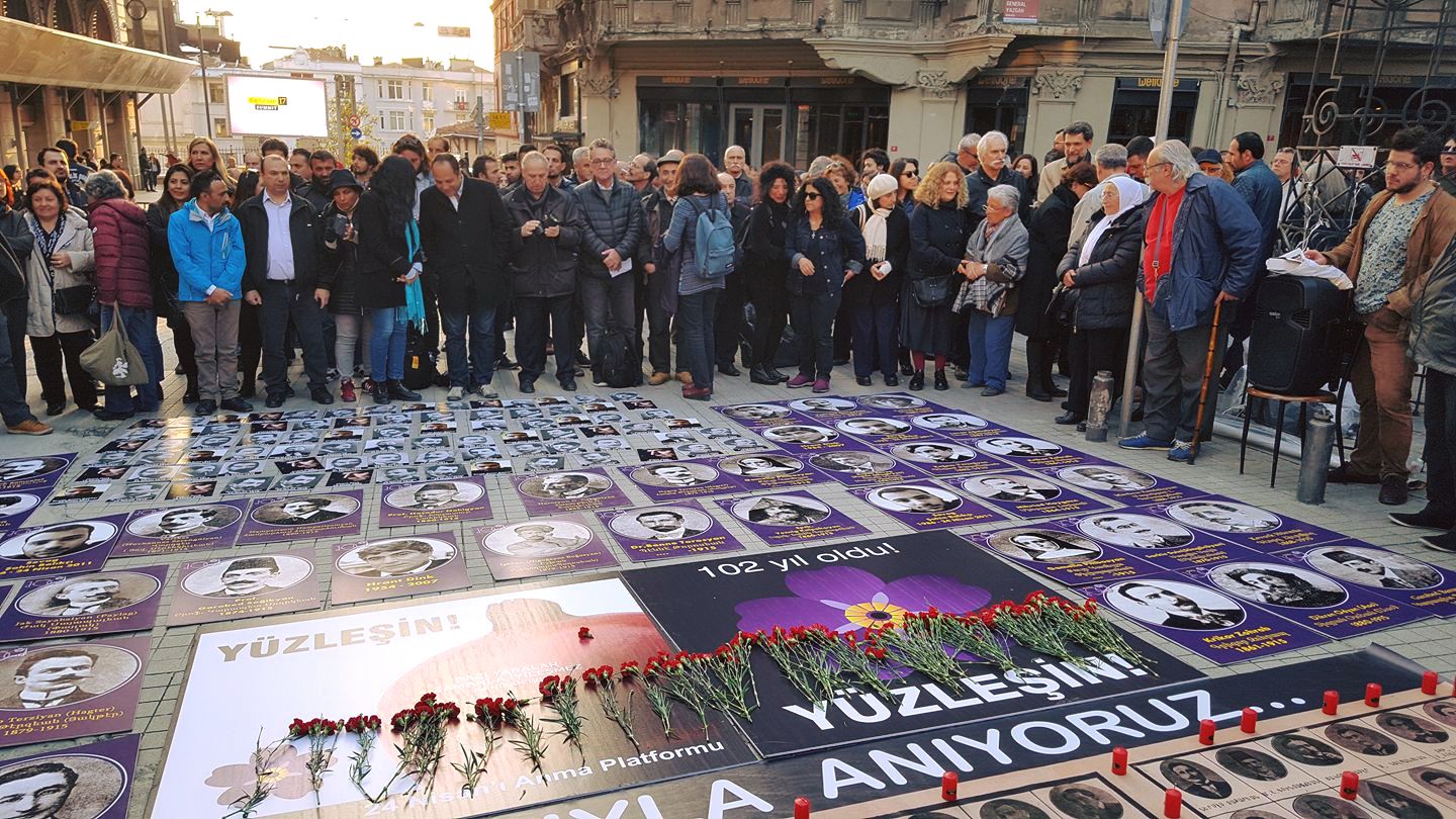 Commemorating the Armenian genocide in Istanbul