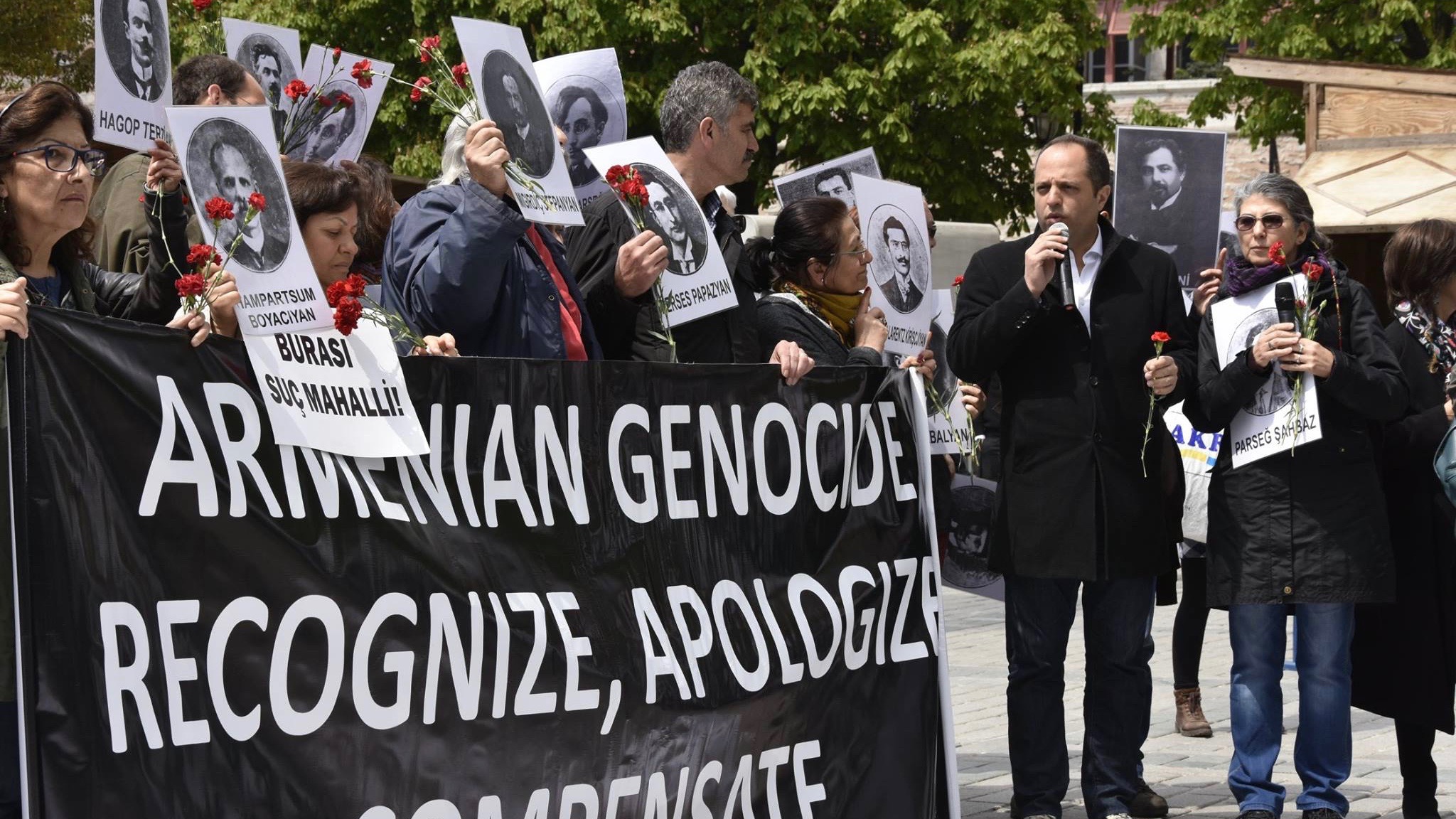 AGBU Europe, EGAM and DürDe! commemorate the Armenian Genocide in Istanbul,  Turkey