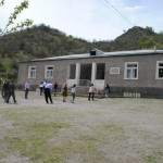 The school at Nor Erkesh, 23 April 2017
