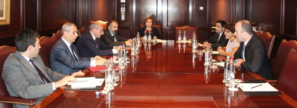 AGBU Europe leadership Meet with President of Artsakh in Brussels