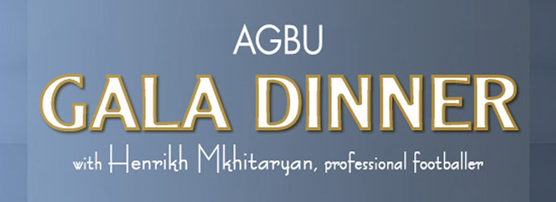 AGBU Fundraising Gala with Henrikh Mkhitaryan – London, UK
