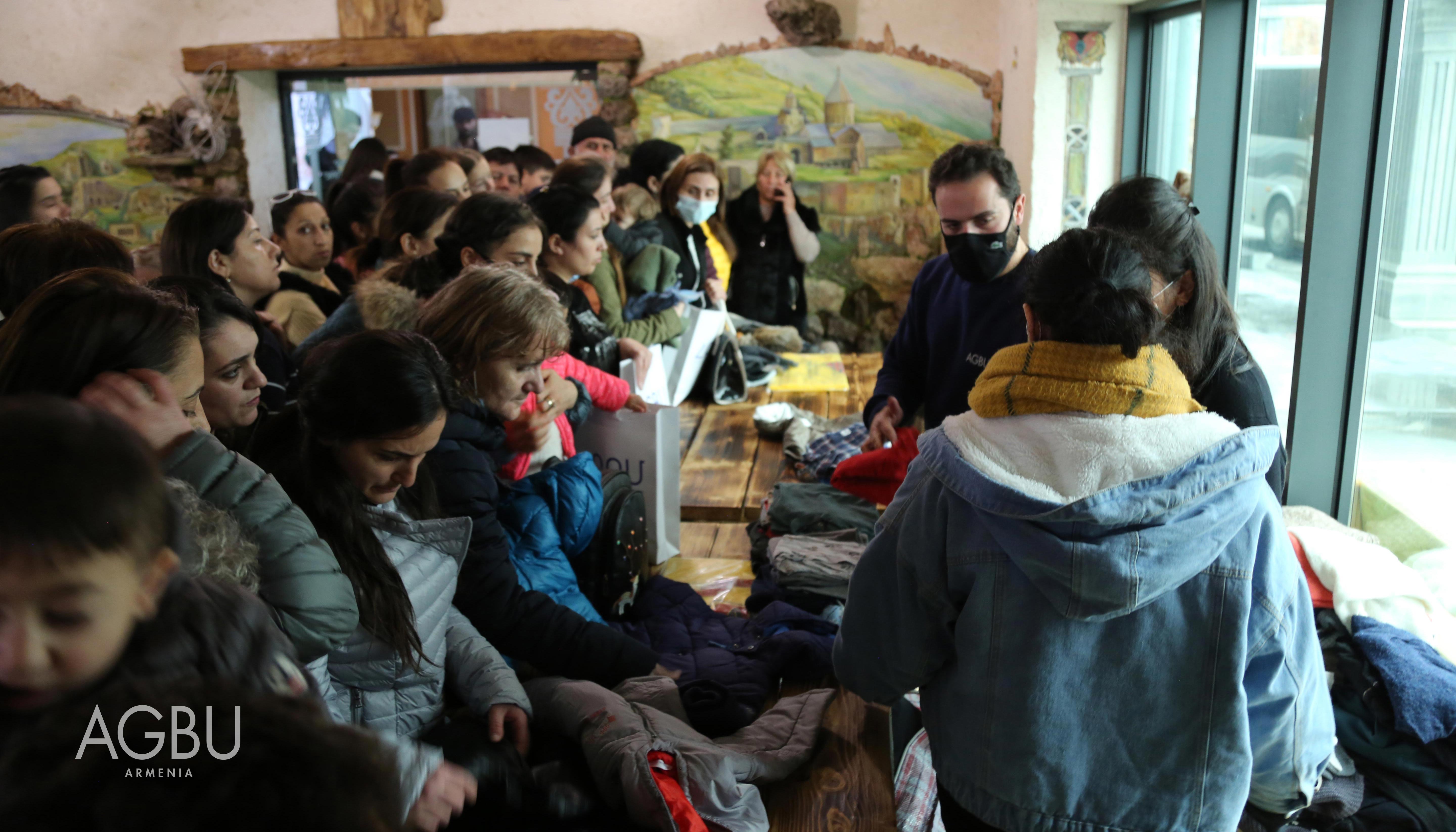 AGBU France Missions of Volunteers to Armenia Provide Needed Support to Families in Armenia & Artsakh